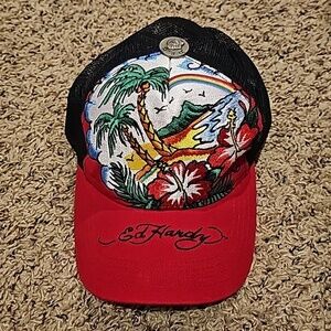 Ed Hardy Vintage Trucker Snap Back